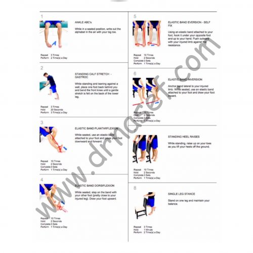 Foot and Ankle Rehabilitation & Exercises – DrNasef